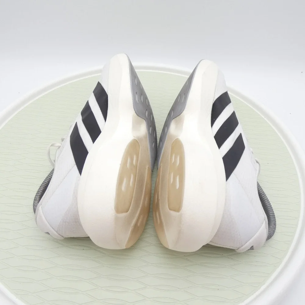 Adidas Adizero Evo SL White Black Running Shoes JR4736 Mens 7.5 Womens 8.5